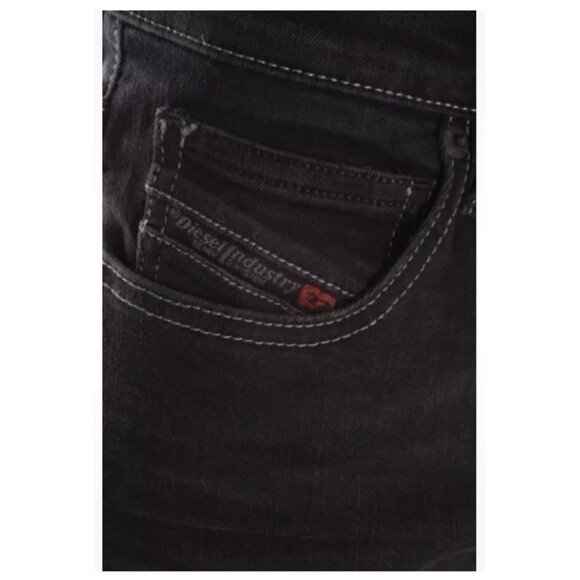 Diesel Black Niclah Regular Straight High Waist Stretch Jean Women’s Size 28-32 - Picture 2 of 14